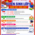 TRƯỜNG THCS VÂN CƠ TRÂN TRỌNG THÔNG BÁO TUYỂN SINH LỚP 6 NĂM HỌC 2026-2027